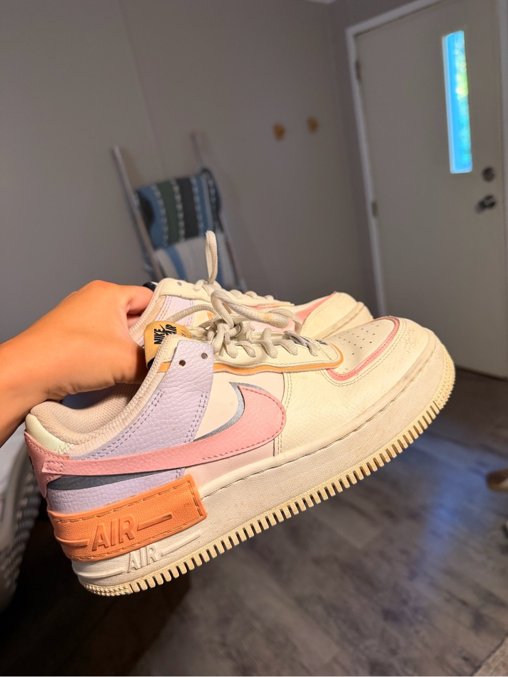 Nike Women’s Air Force 1 Low — Pastel Pink, Lavender & Cream